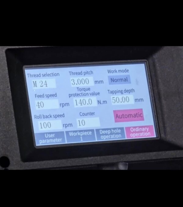 Tapping Machine SHAWN เครื่องต๊าปไฟฟ้า - Image 6