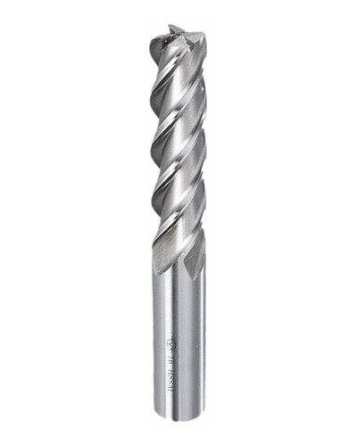 ดอกกัด HSS ปลายฉาก 4 ฟัน ยาวพิเศษ (HSS-4F-LONG)